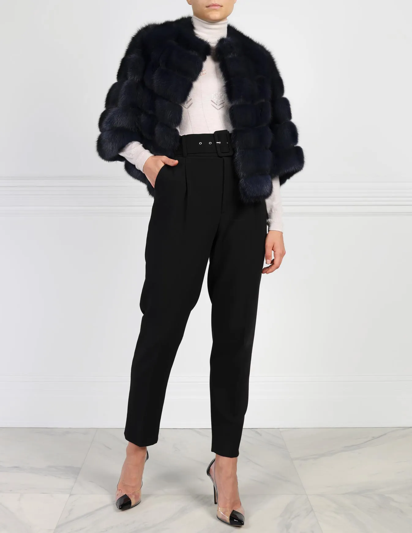 The Daphne Sable & Suede Fur Jacket