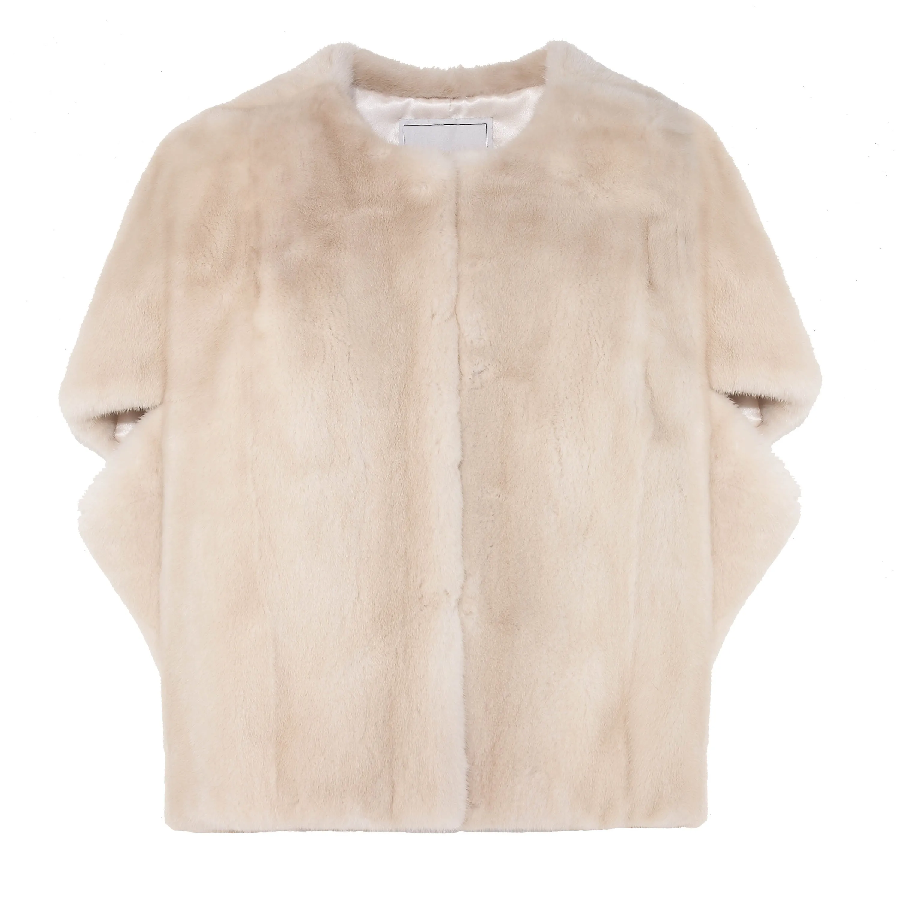 The Frances Mink Fur Cocoon Vest