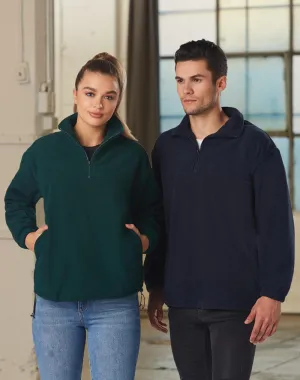 Unisex Polar Fleece Half Zip Pullover - PF01