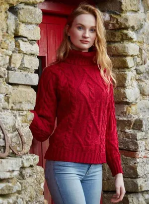 West End Knitwear | Traditional Turtleneck Sweater | Women's