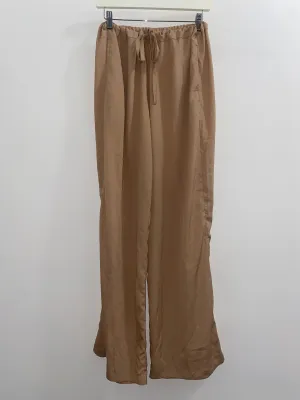 WIDE LEG PANT | Tan | SAMPLE SALE